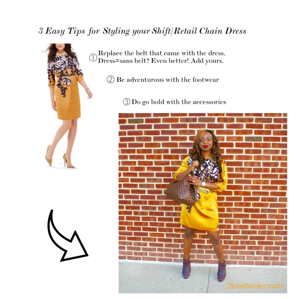 3 tips for styling a shift dress