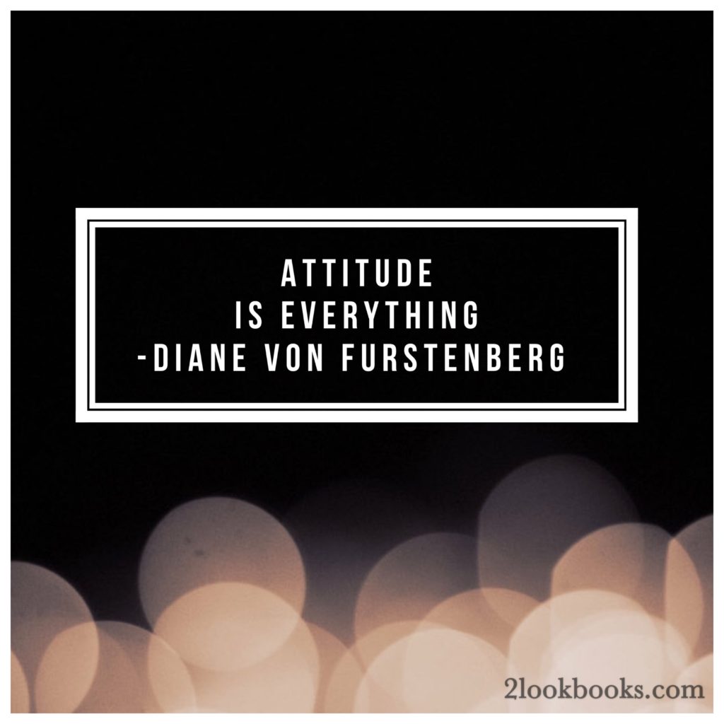 DVF Attitude is everything quote