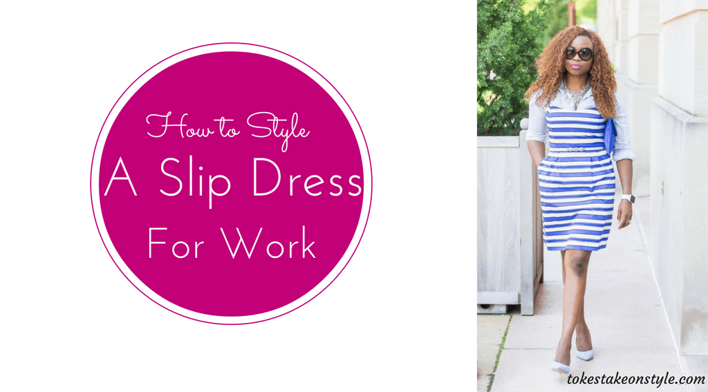 slip dress for work