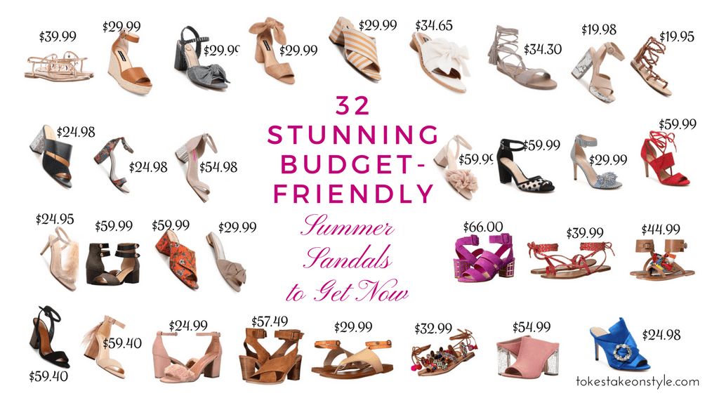 Affordable Budget-Friendly Summer Sandals