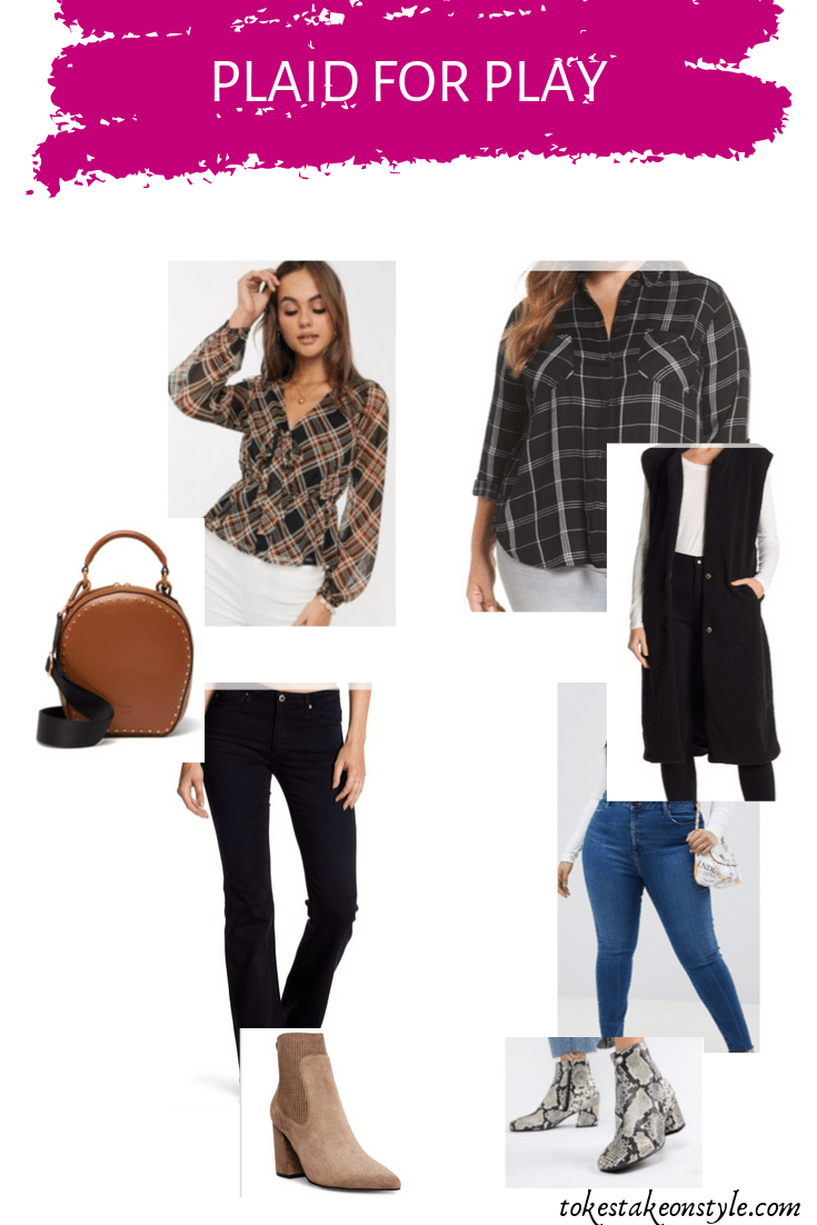 simple ways to style plaid for a casual look with jeans