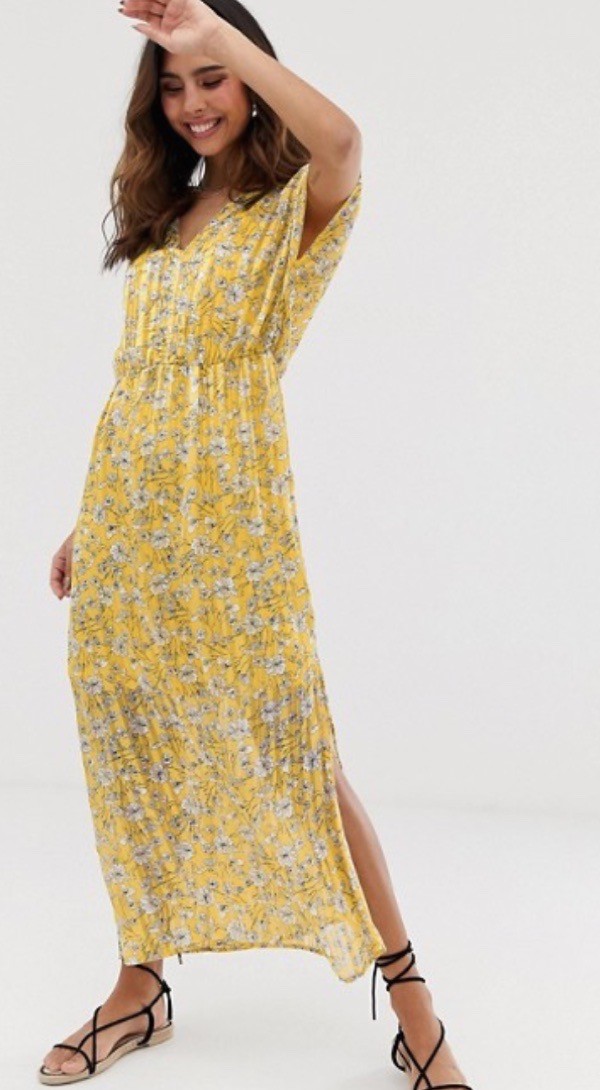 sheer-overlay-dress-yellow-florals-wearable-summer-2020-fashion-trends