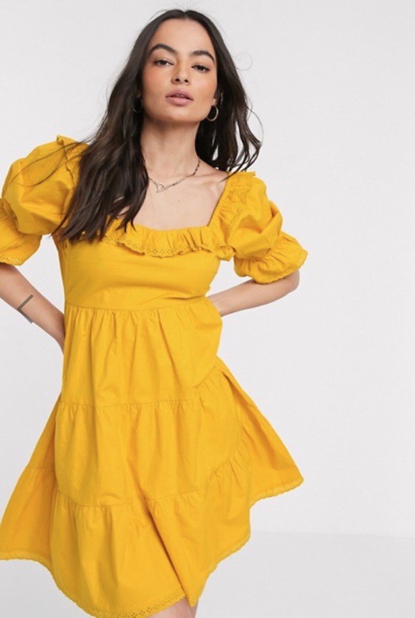 wearable-summer-2020-fashion-trends-neon-yellow-asos-mini-dress