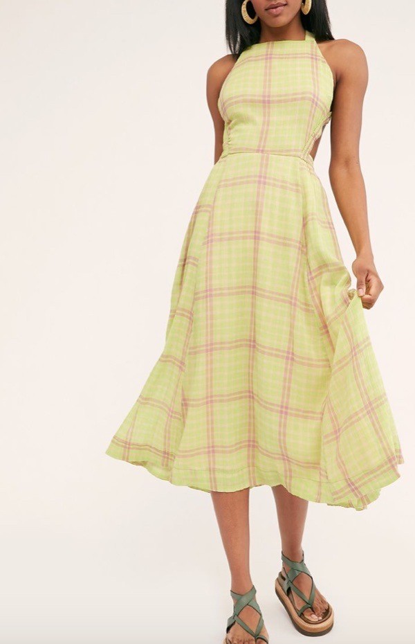 wearable-summer-2020-fashion-trends-chartreuse-free-people-dress