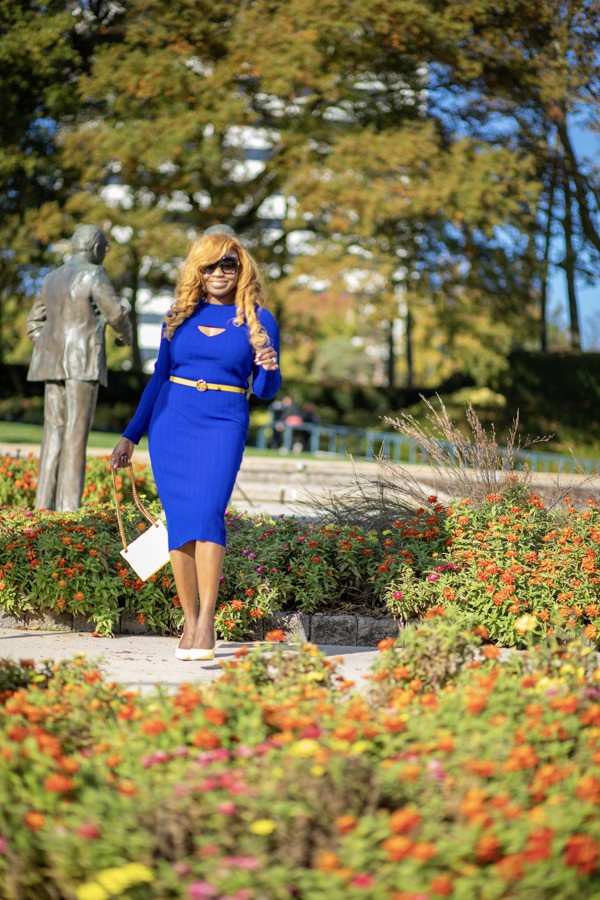 Tokes Ojo-Ade-Tokestakeonstyle-fashionblog-fashionblogger-blue-knit-dress