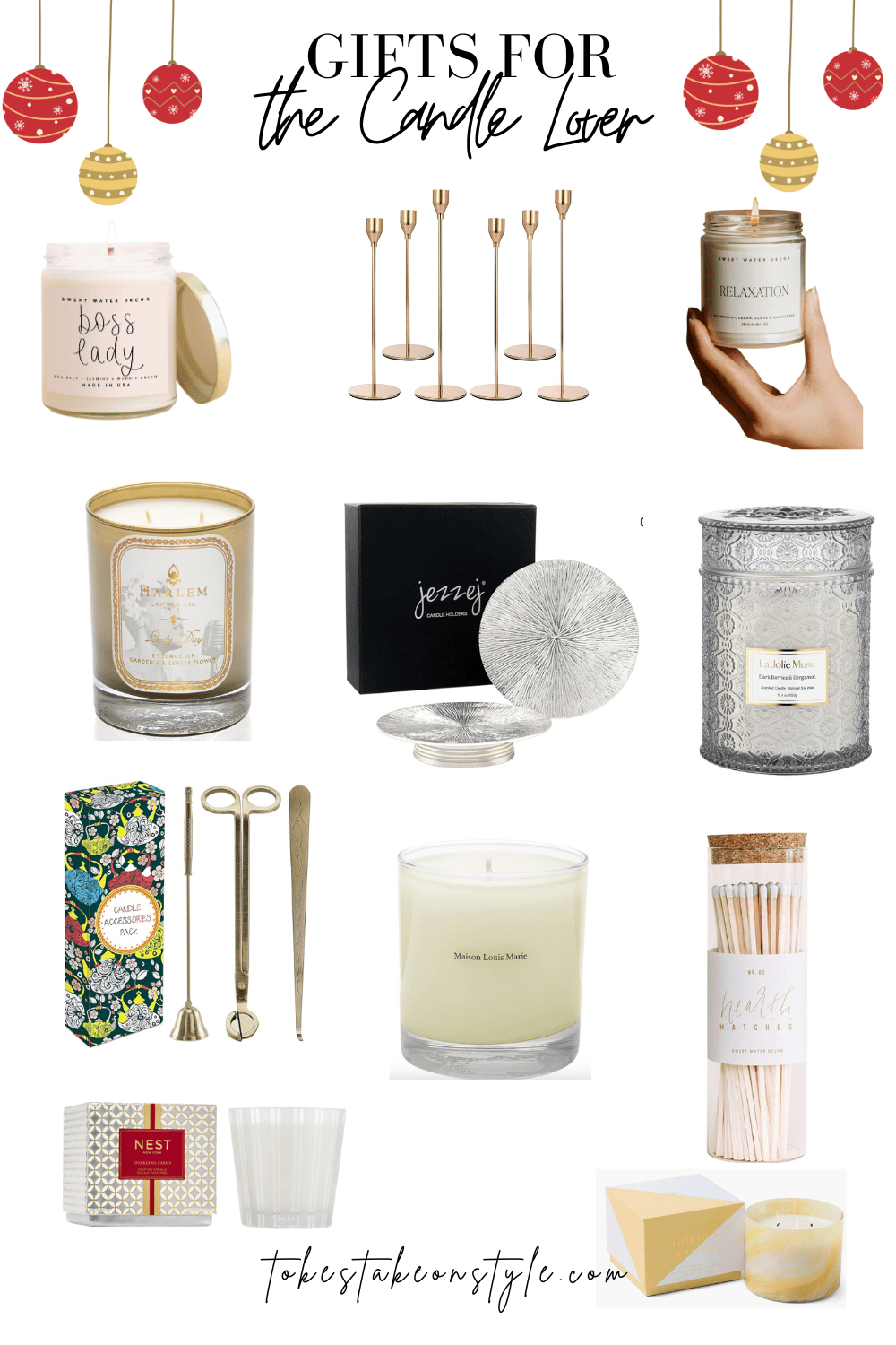 Gifts for the candle lover